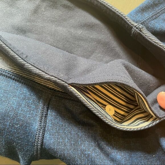 Lululemon Wunder Under Cropped Leggings Sashiko - Picture 9 of 9